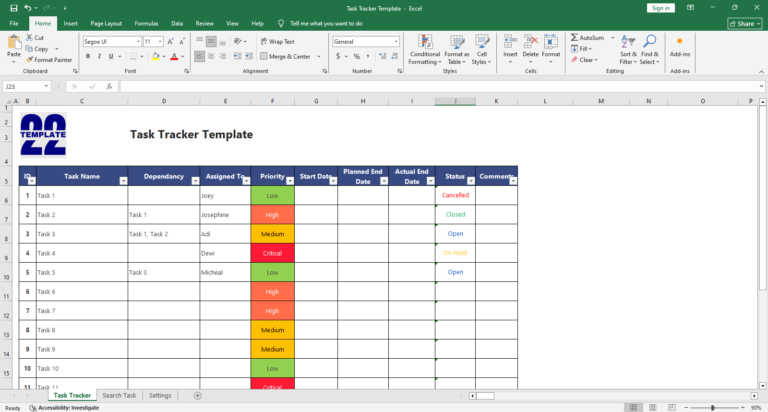 Project Management Templates & Documents - TEMPLATE22