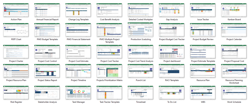 Project Management Templates & Documents - TEMPLATE22
