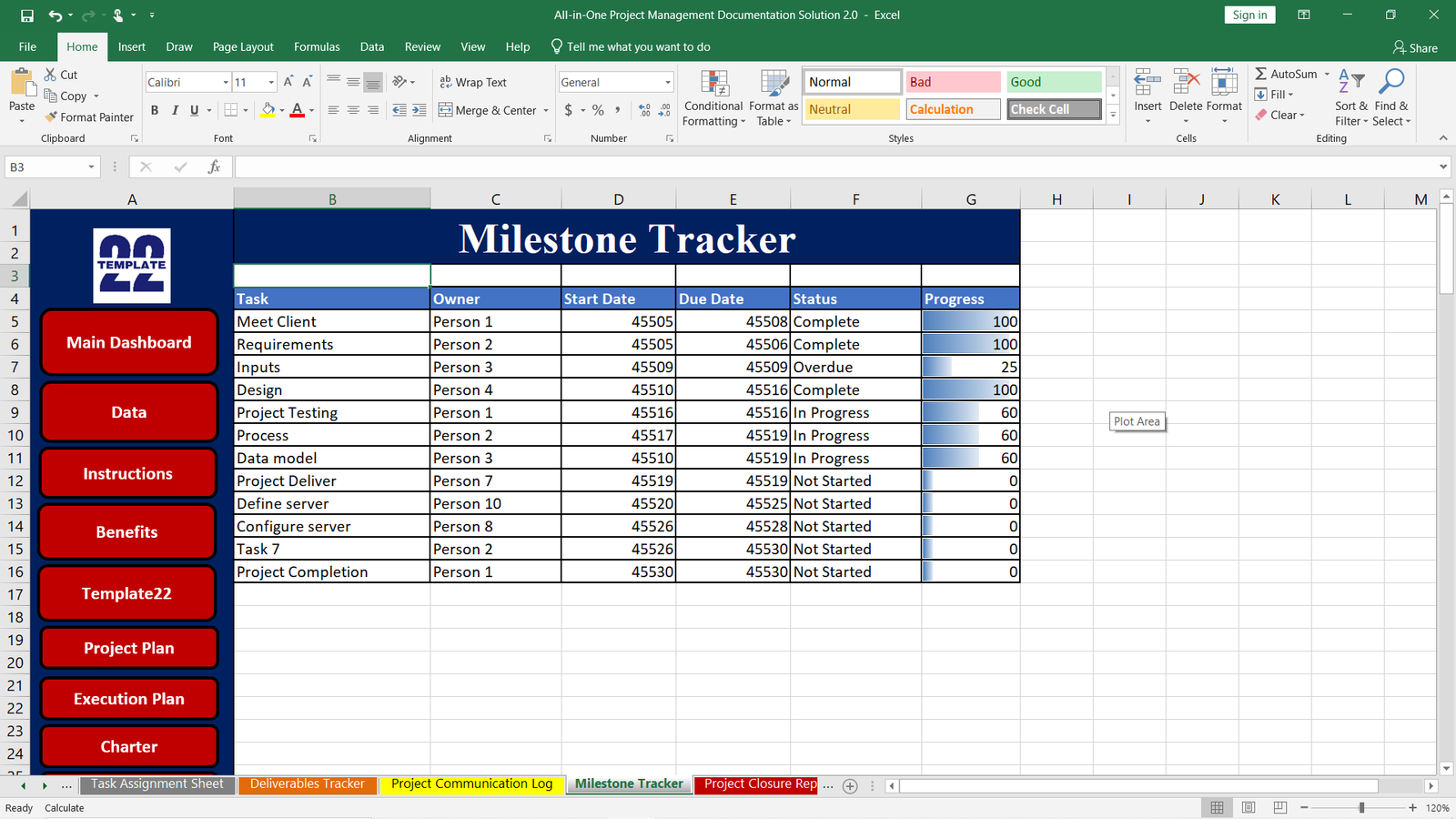 Milestone Tracker