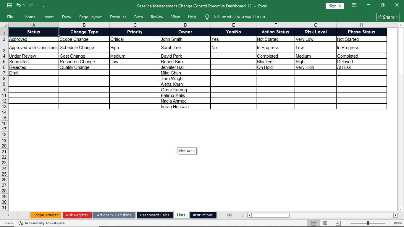 Lists and Dropdowns Preview 11